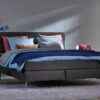Boxspring Emerald Vlak Met Gestoffeerd Matras -BETER BED Winkel Boxspring Emerald vlak met gestoffeerd matras