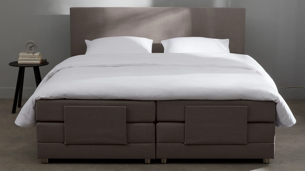 Boxspring Move Verstelbaar Met Gestoffeerd Matras 4 Boxspring Move Verstelbaar Met Gestoffeerd Matras - Afbeelding 2