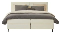 Boxspring Opal Vlak Met Gestoffeerd Matras 16 Boxspring Opal Vlak Met Gestoffeerd Matras -BETER BED Winkel Boxspring Opal vlak met gestoffeerd matras ecru 5