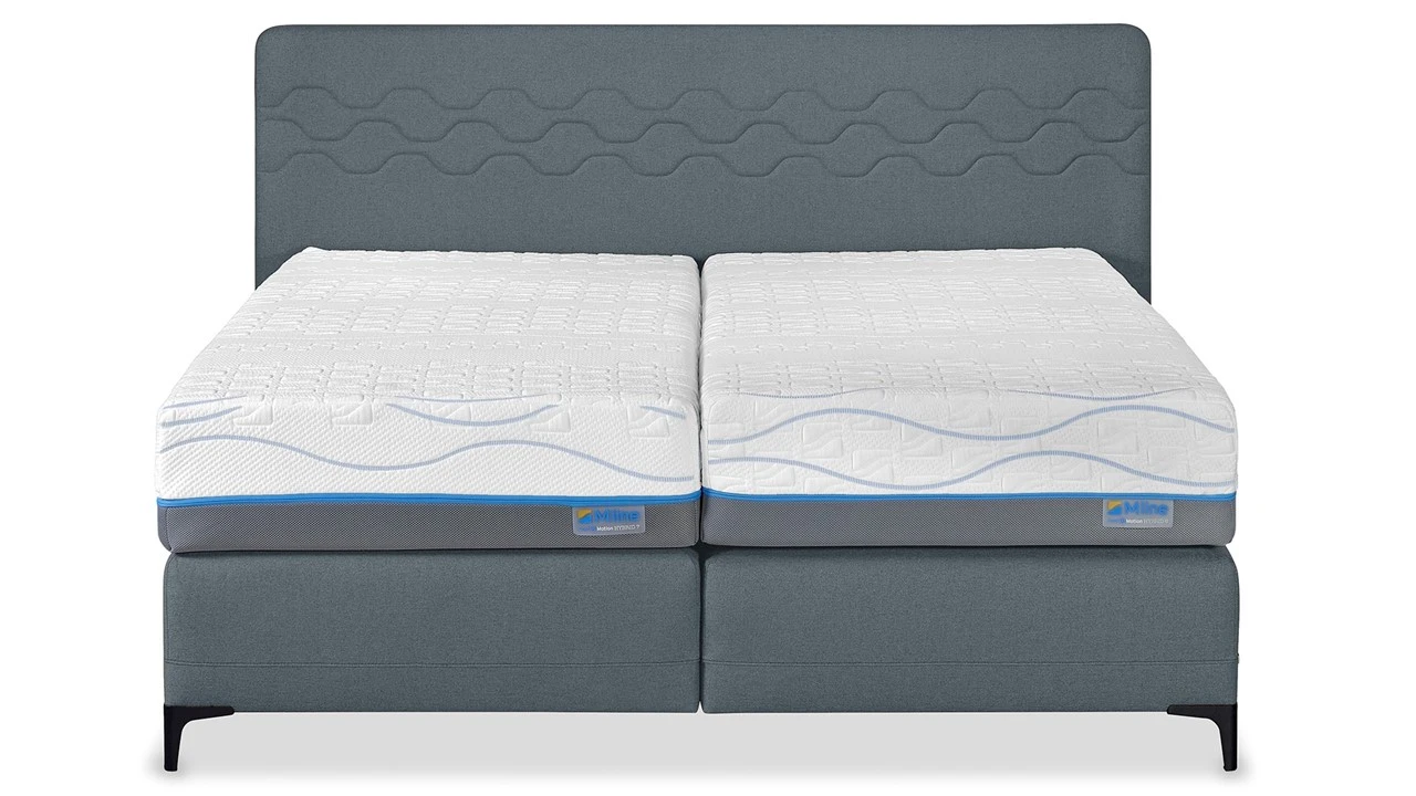 Boxspring Supreme Curves Vlak Met Slow Motion 2 Matras 4 Boxspring Supreme Curves Vlak Met Slow Motion 2 Matras - Afbeelding 2