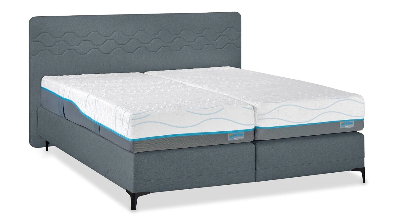 Boxspring Supreme Curves Vlak Met Slow Motion 2 Matras 3 Boxspring Supreme Curves Vlak Met Slow Motion 2 Matras