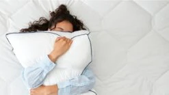 Nieuwe Producten -BETER BED Winkel Hoofdkussen Silvana Comfort Blauw 1