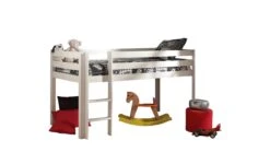 Hoogslaper Pino Laag -BETER BED Winkel Hoogslaper Pino laag wit 1