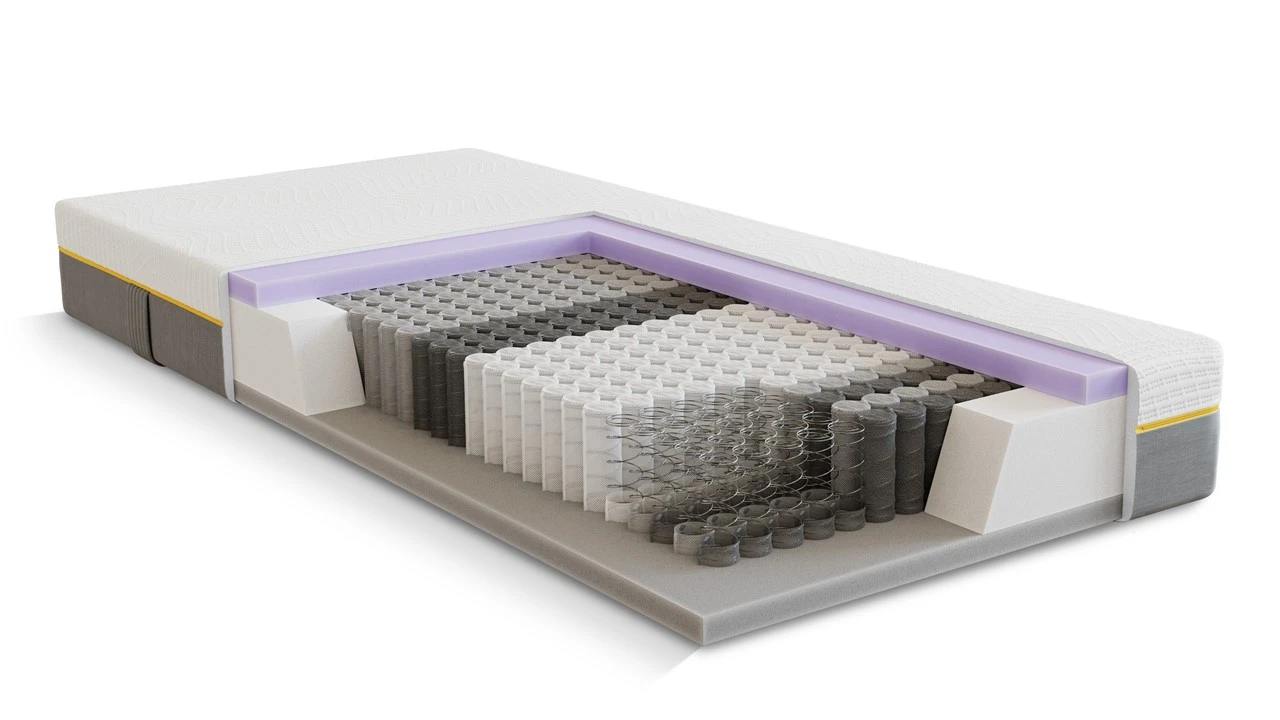 Pocketveermatras B Bright 4100 En 4150 Koudschuim Comfortlaag 8 Pocketveermatras B Bright 4100 En 4150 Koudschuim Comfortlaag - Afbeelding 6