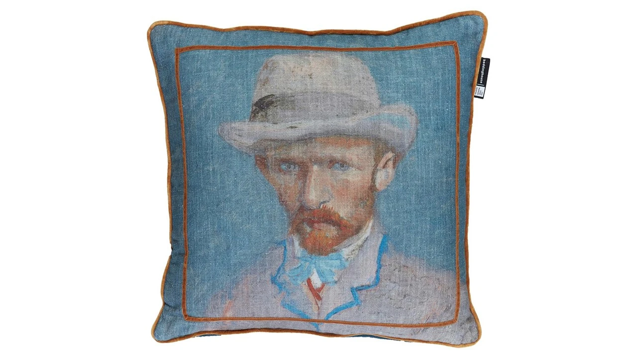 Sierkussen Self Portrait Vincent 3 Sierkussen Self Portrait Vincent