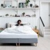 TEMPUR® Boxspring ONE™ Plain Vlak 2 TEMPUR® Boxspring ONE™ Plain Vlak -BETER BED Winkel TEMPUR boxspring ONE Plain vlak stone grey