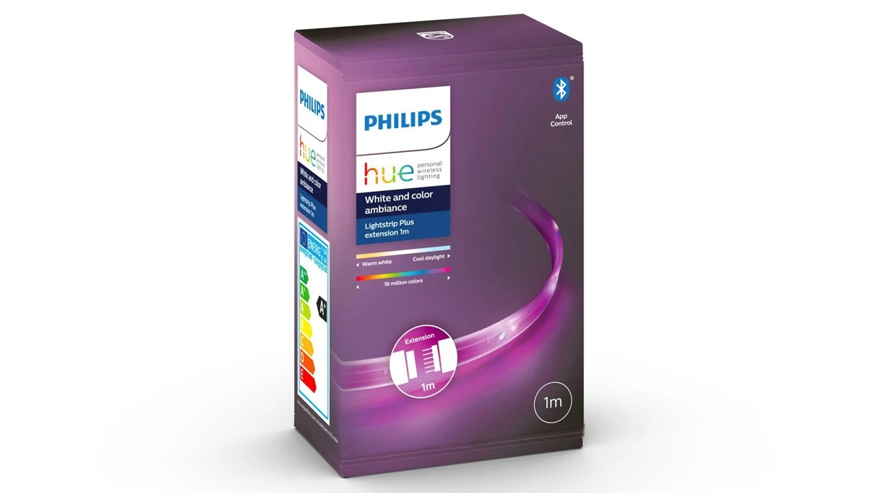 Verlichting Philips Hue Lightstrip Plus 1 Meter 3 Verlichting Philips Hue Lightstrip Plus 1 Meter