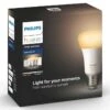 Verlichting Philips Hue White Ambiance Starterkit E27 (3 Lampen, 1 Dimmer + Bridge) 1 Verlichting Philips Hue White Ambiance Starterkit E27 (3 Lampen, 1 Dimmer + Bridge) -BETER BED Winkel Verlichting Philips Hue White Ambiance Starterkit E27 3 lampen 1 dimmer bridge